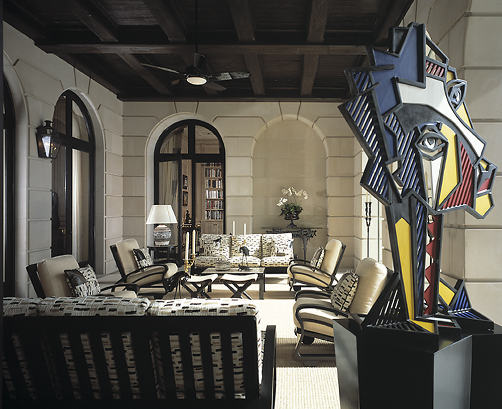 Cast Stone Residence, Pool and Patio