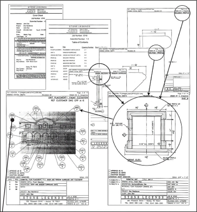 Cast Stone Submittal Documents Example