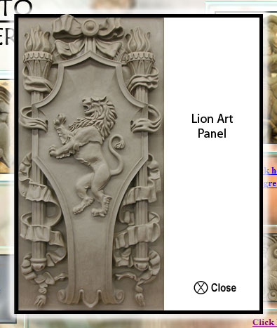 Cast Stone Custom Art