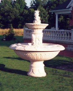 Cast Stone Fountain