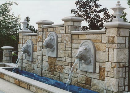 Cast Stone Fountain