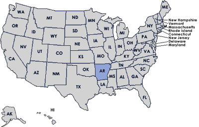 United States Map - Select Your State