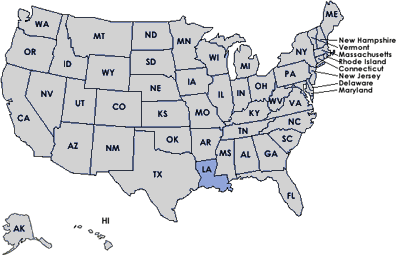 United States Map - Select Your State