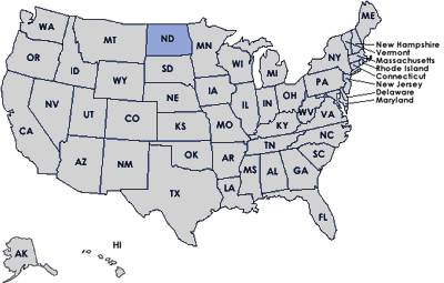 United States Map - Select Your State