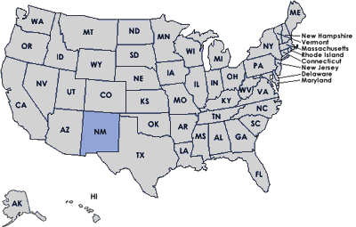 United States Map - Select Your State