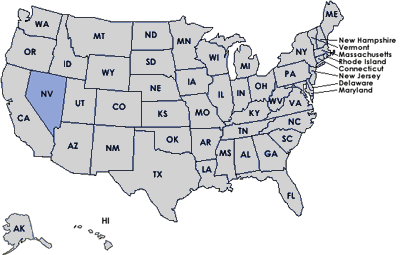 United States Map - Select Your State