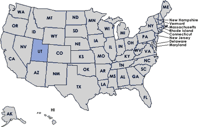 United States Map - Select Your State