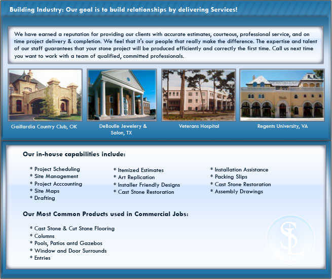 Cast Stone Commercial Services