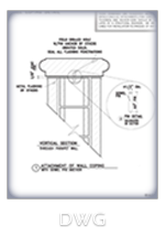 Technical Drawings - Cast Stone Attachment